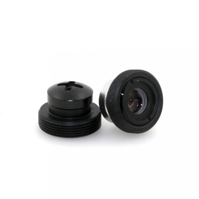 Black Color Pinhole Camera Lens Button Type 3.7mm Security Camera Lens