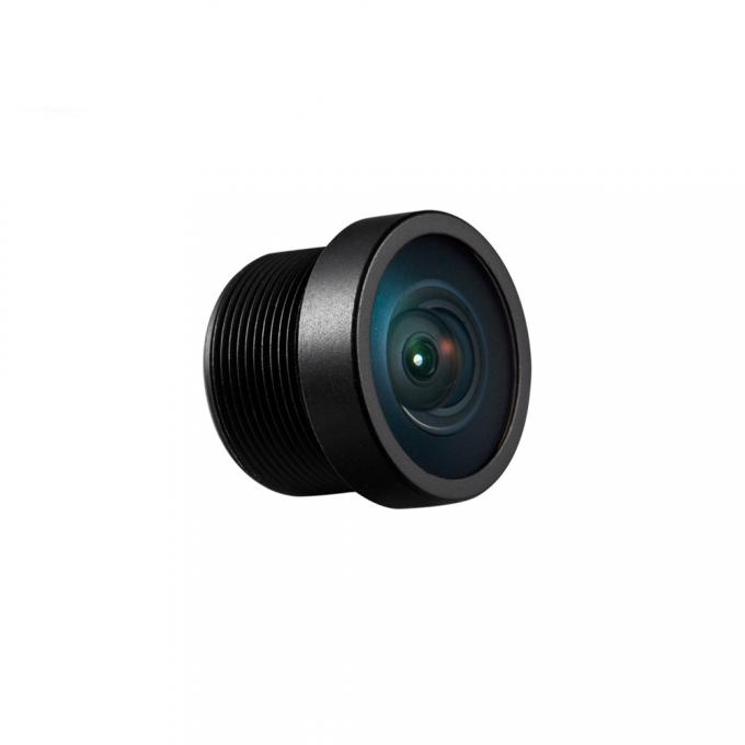 Vehicle mount lens φ4.7 1.1mm 1/4 size DFOV 170 Deg TTL 12.86mm M8 Front-mounted Rear-View Vehicle Lens