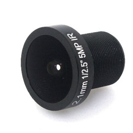 Outdoor Home Security Fisheye CCTV Lens 2.1mm 5.0 Megapixel Vandal Proof