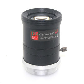 Flat Image Megapixel Varifocal Lens 9-22mm High Contrast Performance