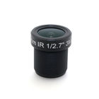 Analog IP Cctv Camera Lens , 3MP Wide Angle Fisheye Lens M12 MTV Mount Holder