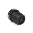Fixed Iris M12 Lens Mount , F2.0 Aperture 1/2.5" Wide Angle Lens For HD IP Cameras