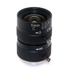 1/2" 3 Megapixel Manual Fixed Lens C Mount Lens 53° HFOV For Cctv Camera Box