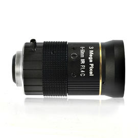 Flat Image HD Megapixel Varifocal Lens 3.0MP 8-50mm F1.4 Manual IRIS Zoom Focus