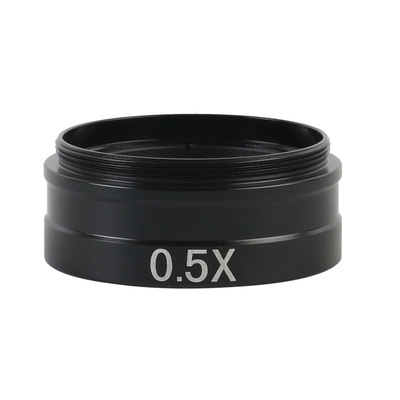 0.7-4.5x Adjustable 5-360X Magnification C mount lens 0.5X/2.0X Barlow Auxiliary Lens For Industry Microscope Camera