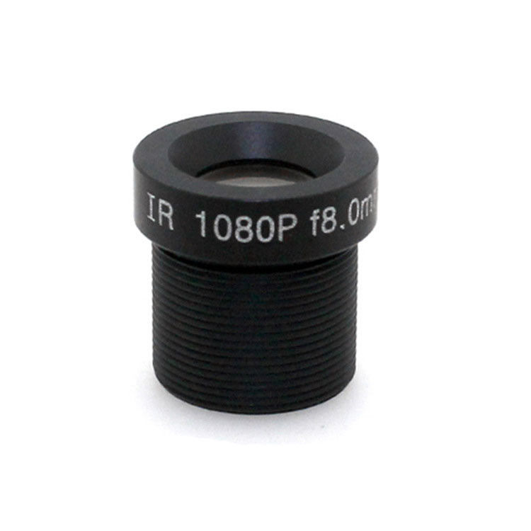 1080P HD Fixed 8mm CCTV Lens 38.5 Degrees 1/2.7" Format  High Resolution