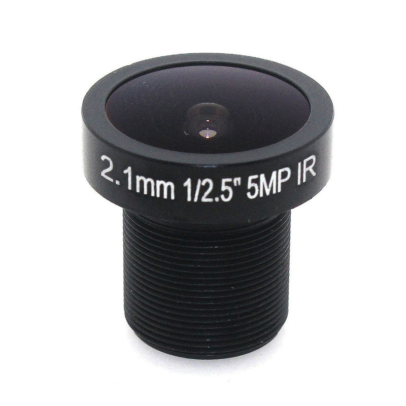 Outdoor Home Security Fisheye CCTV Lens 2.1mm 5.0 Megapixel Vandal Proof