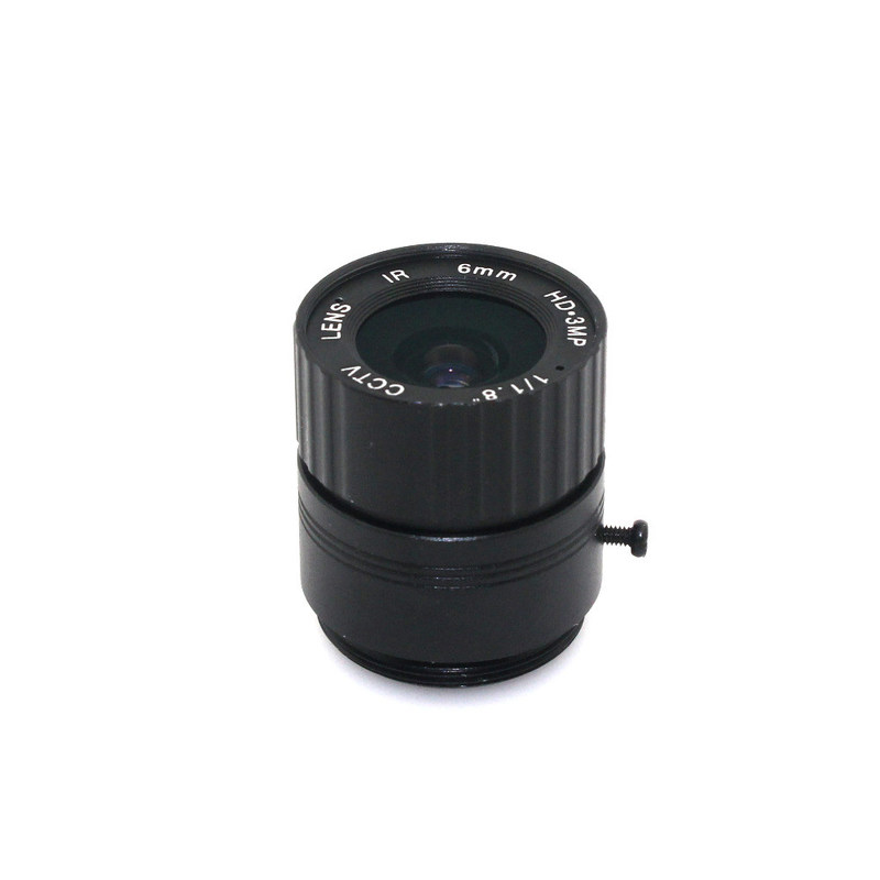 6mm HD CS Mount 53Degree 3MP CCTV Motorized Zoom Lens