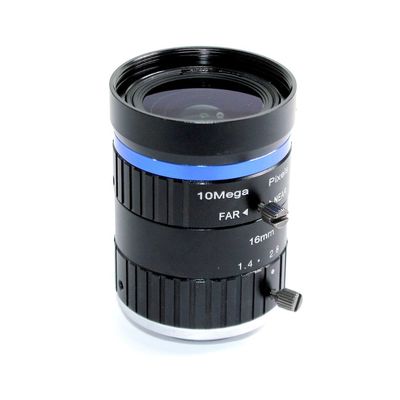 10MP machine vision industrial camera lens C interface 16mmm 1 inch fixed focus for C-Port raspberry camera